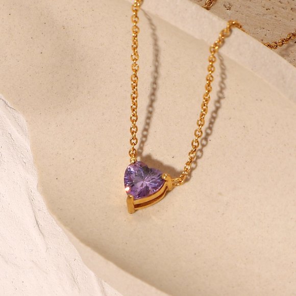 Kendall Heart Necklace - Picture 4 of 13